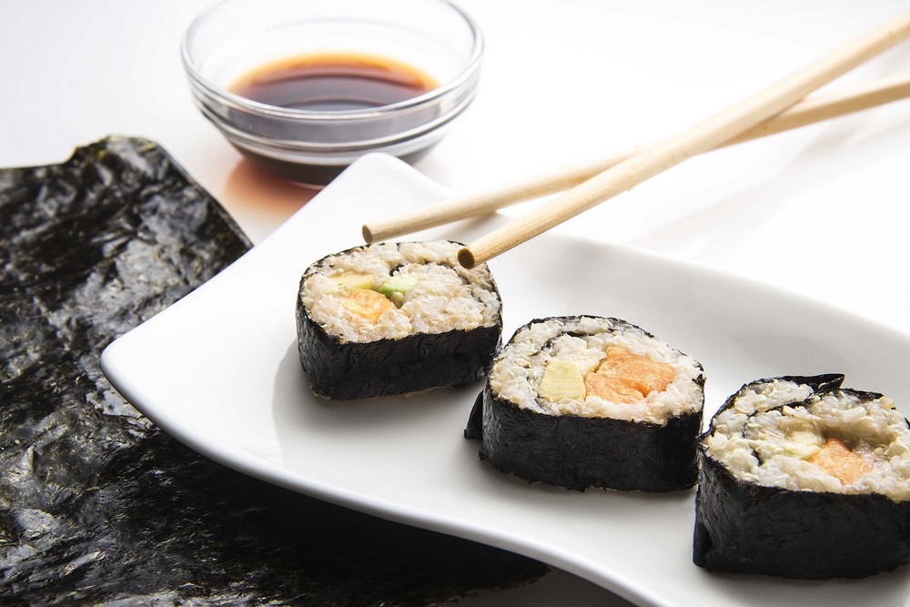 Receta de Sushi con Quinoa
